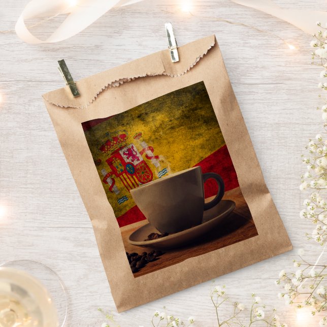 Coffee of Spain Favor Bag (Clipped)