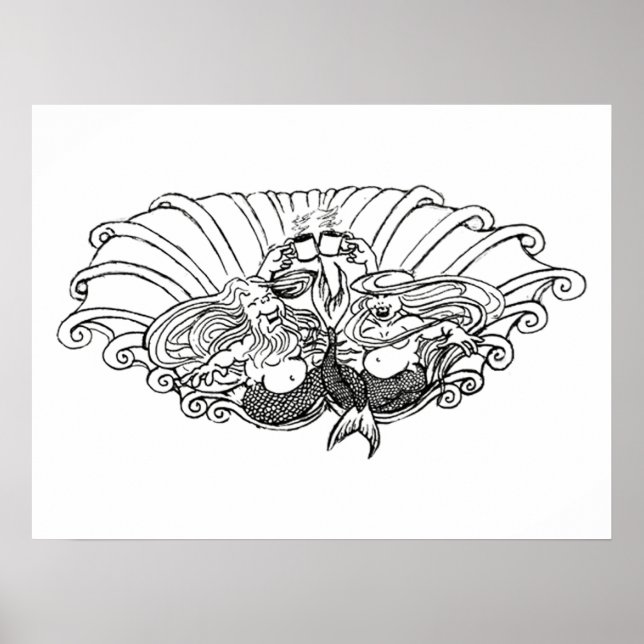 coffee on the coast poster (Front)