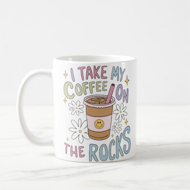 Coffee on the Rocks Mug (Left)