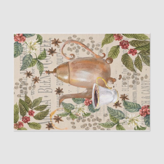 Coffee One Tissue Paper (Front)