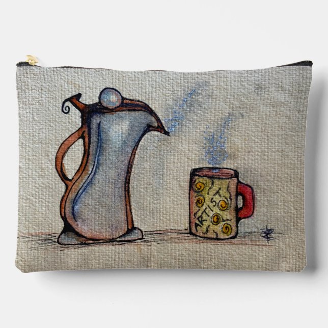 Coffee or tea? accessory pouch (Front)