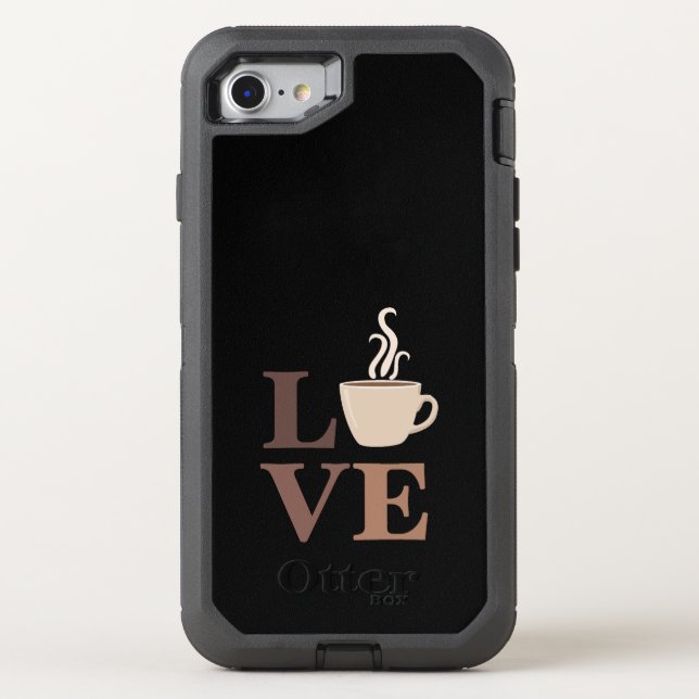Coffee Otterbox iPhone Case (Back)