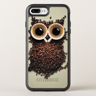 Coffee Owl OtterBox iPhone Case