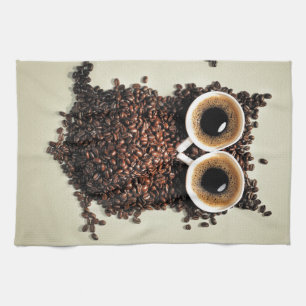 Coffee Owl Towel
