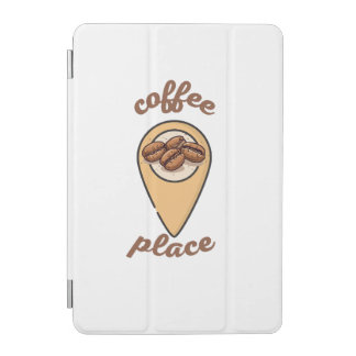 coffee palce notebook iPad mini cover