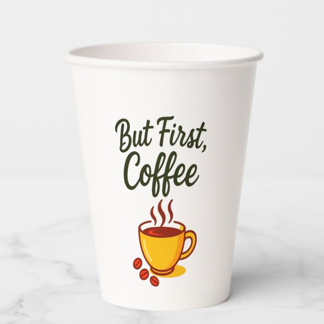 Coffee Paper Cups (Front)