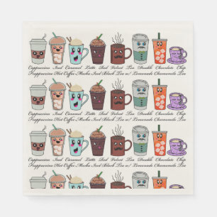 Coffee Paper Napkins