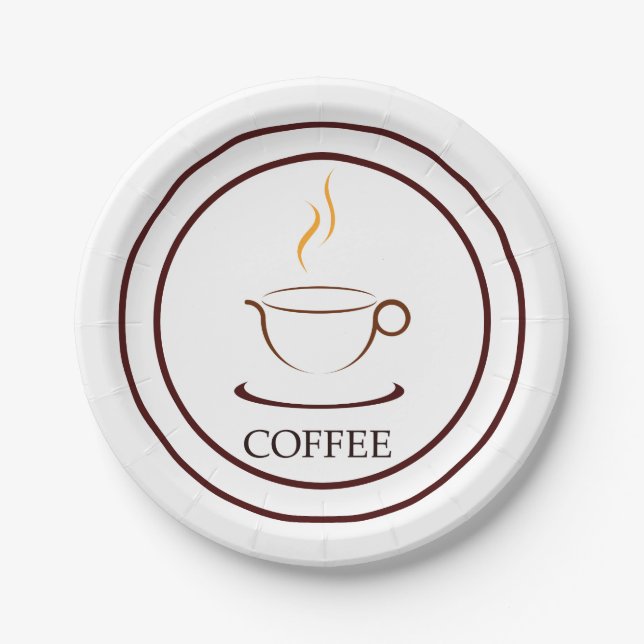 Coffee Paper Plates (Front)
