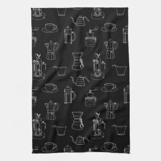 Coffee Paraphernalia Dish Towel