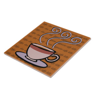 Coffee - Pastel Mug Design Tile/Trivet Tile