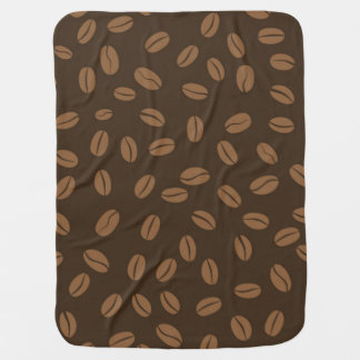 Coffee pattern baby blanket