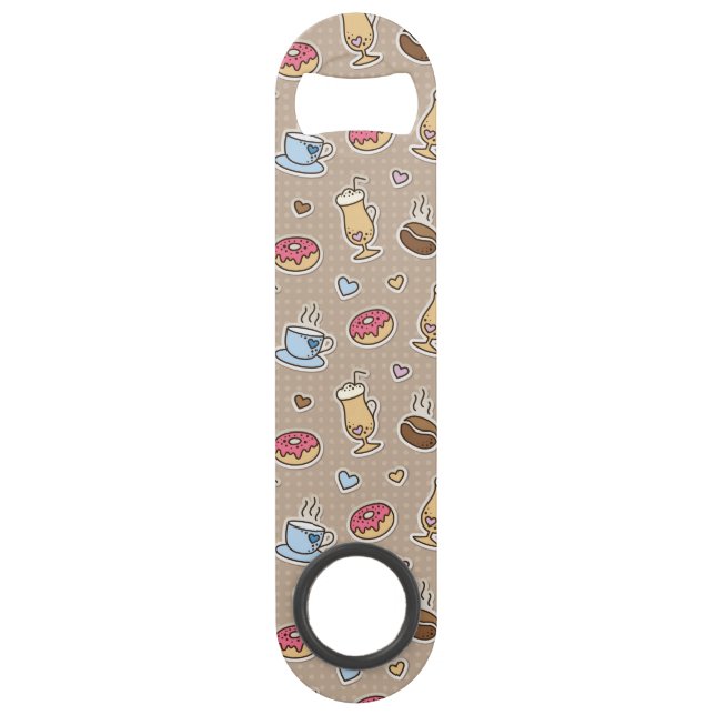 Coffee pattern bar key (Front)