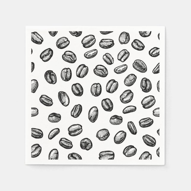 Coffee pattern napkins (Front)