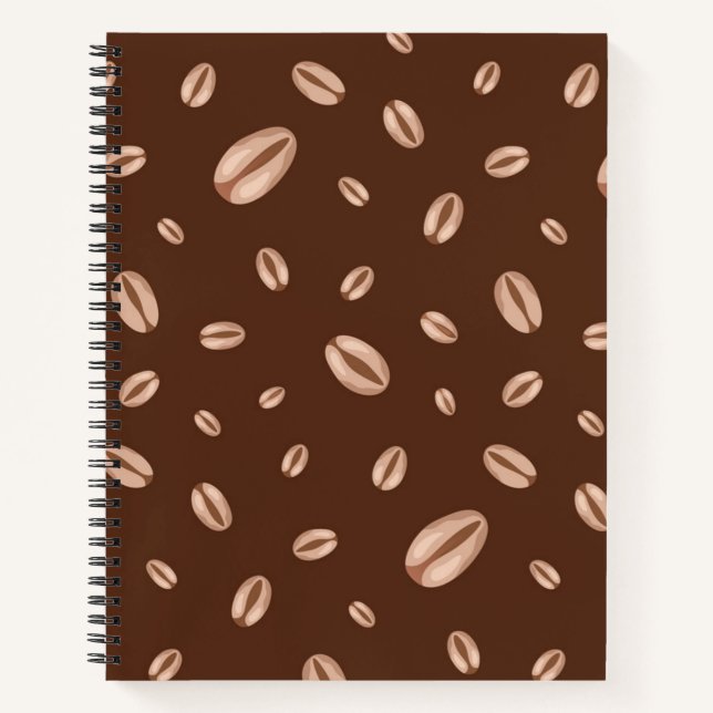 Coffee pattern notebook (Front)