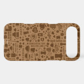 Coffee Pattern Square Case-Mate Samsung Galaxy Case (Back (Horizontal))