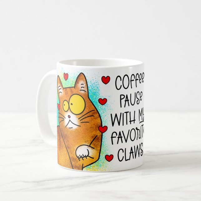 coffee pause with my favorite claws mug (Front Left)