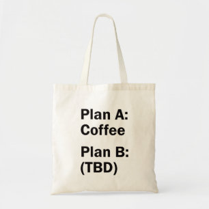 Coffee Plan Tote Bag