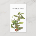 Coffee Plant Barista Cafe Specialist Business Card at Zazzle