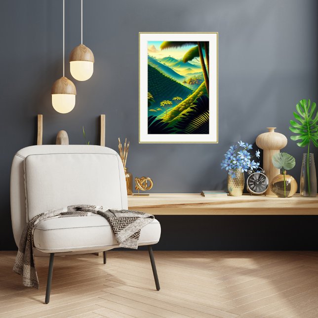 Coffee Plantation - Canvas Art Print (Creator Uploaded)