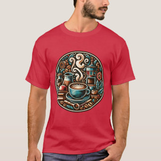 Coffee Plaque vintage T-Shirt