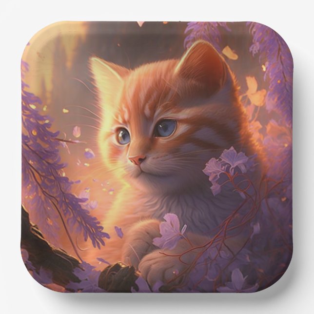 Coffee Plates Flower (Front)