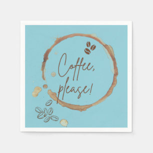  Coffee Please Napkins