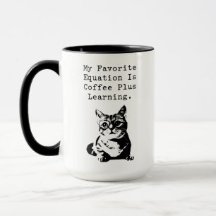 Coffee Plus Learning Math Equation Lover Mug