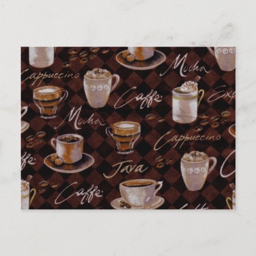 Coffee Postcard