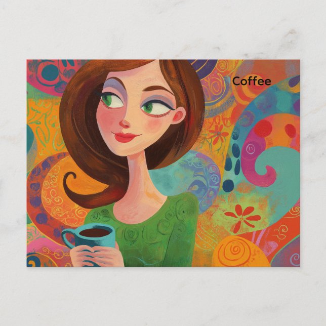 Coffee Postcard  (Front)