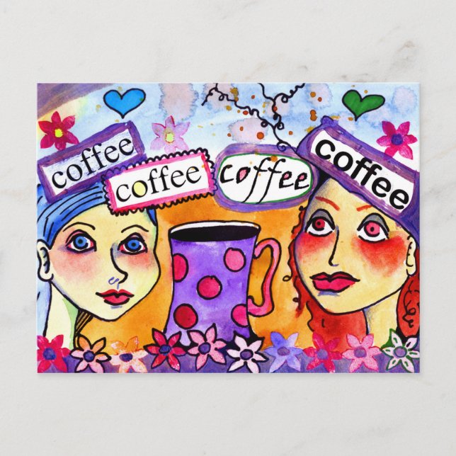 coffee postcard (Front)