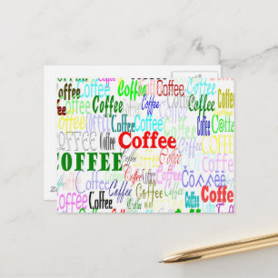 Coffee Postcard