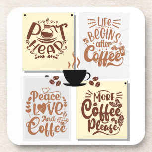 Coffee Posters Beverage Coaster