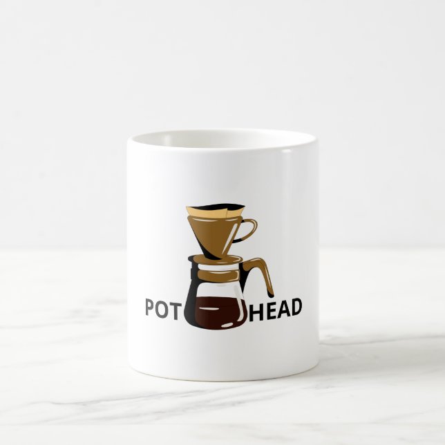 Coffee Pot Head Mug (Center)