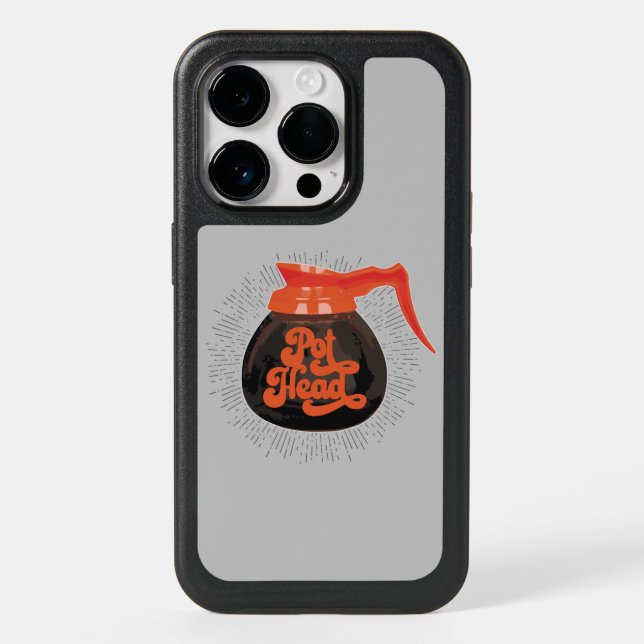 (Coffee) Pot Head OtterBox iPhone Case (Back)