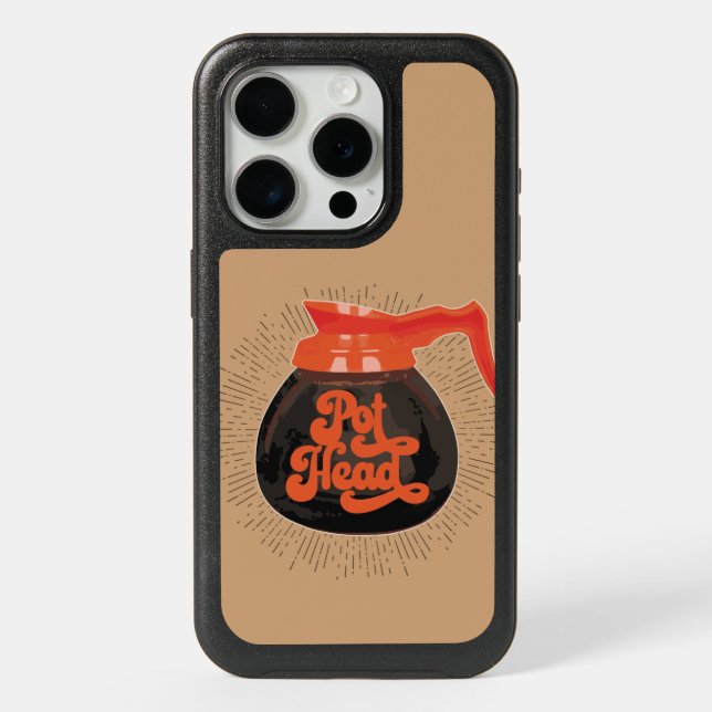 (Coffee) Pot Head OtterBox iPhone Case (Back)