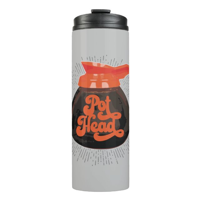 (Coffee) Pot Head Thermal Tumbler (Front)