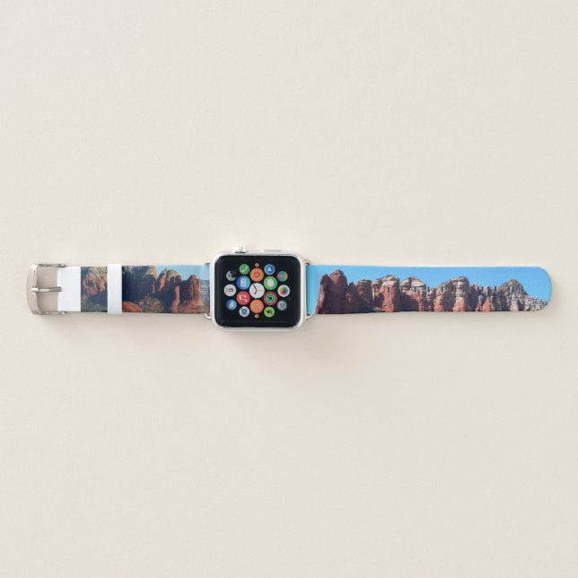 Coffee Pot Rock I in Sedona Arizona Apple Watch Band (Front)