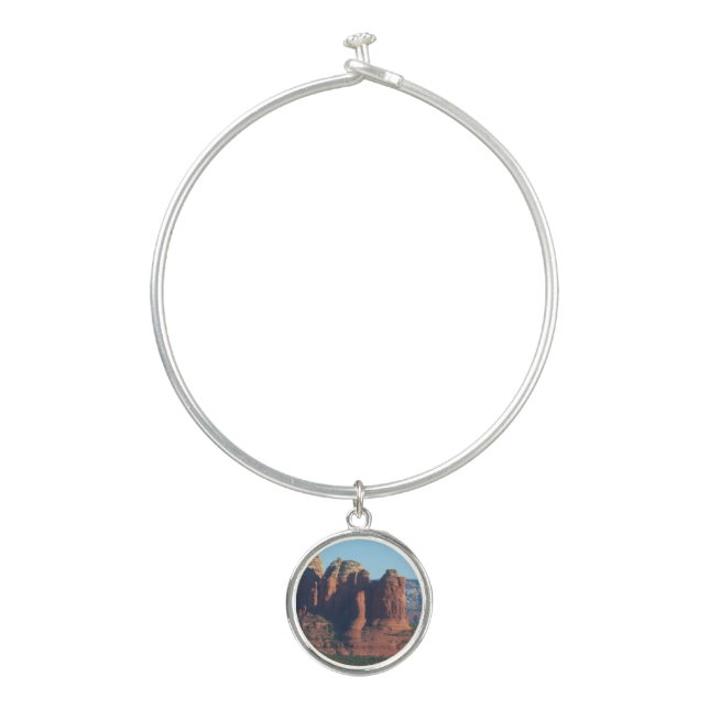 Coffee Pot Rock I in Sedona Arizona Bangle Bracelet (Front)