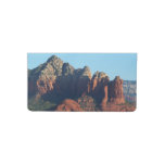 Coffee Pot Rock I in Sedona Arizona Checkbook Cover