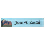 Coffee Pot Rock I in Sedona Arizona Desk Name Plate