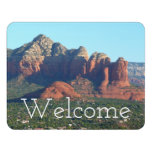 Coffee Pot Rock I in Sedona Arizona Door Sign