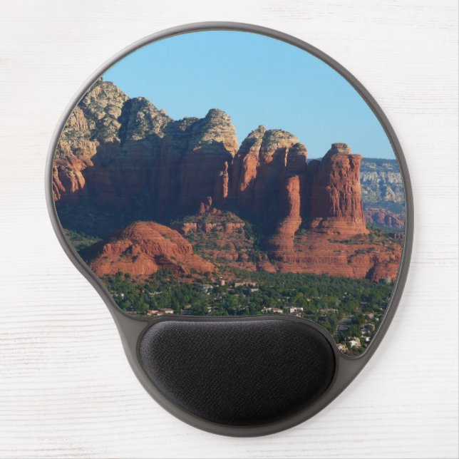 Coffee Pot Rock I in Sedona Arizona Gel Mouse Pad (Front)