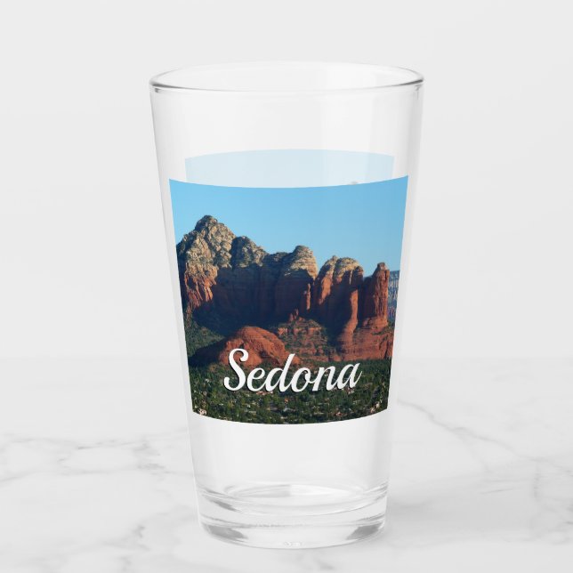 Coffee Pot Rock I in Sedona Arizona Glass (Front)