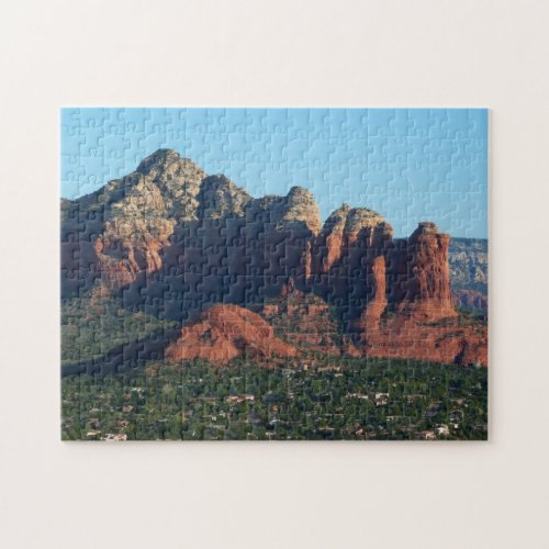 Coffee Pot Rock I in Sedona Arizona Jigsaw Puzzle