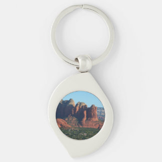 Coffee Pot Rock I in Sedona Arizona Keychain