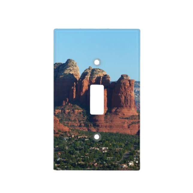 Coffee Pot Rock I in Sedona Arizona Light Switch Cover (Front)