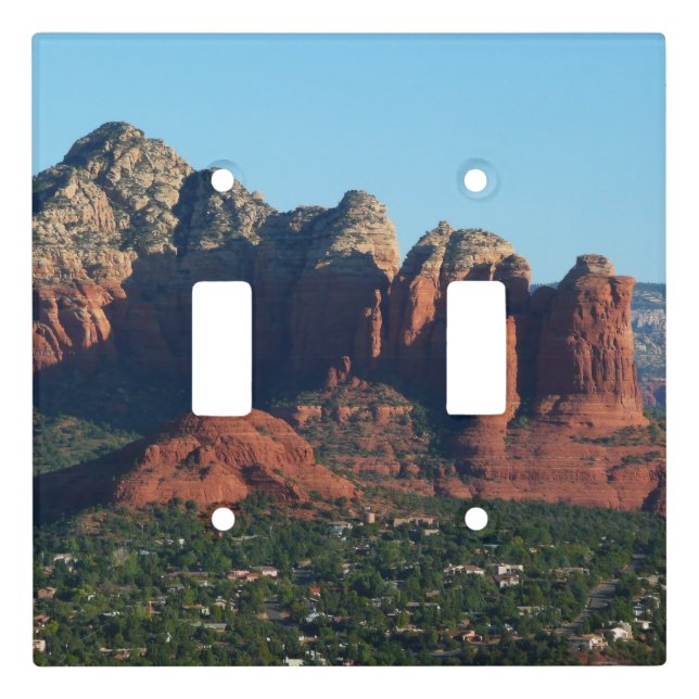 Coffee Pot Rock I in Sedona Arizona Light Switch Cover (Front)