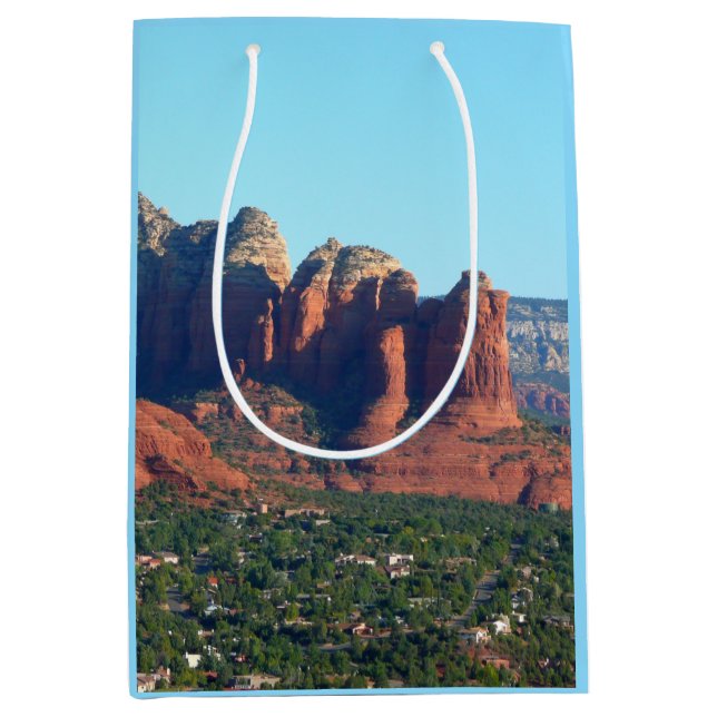 Coffee Pot Rock I in Sedona Arizona Medium Gift Bag (Front)