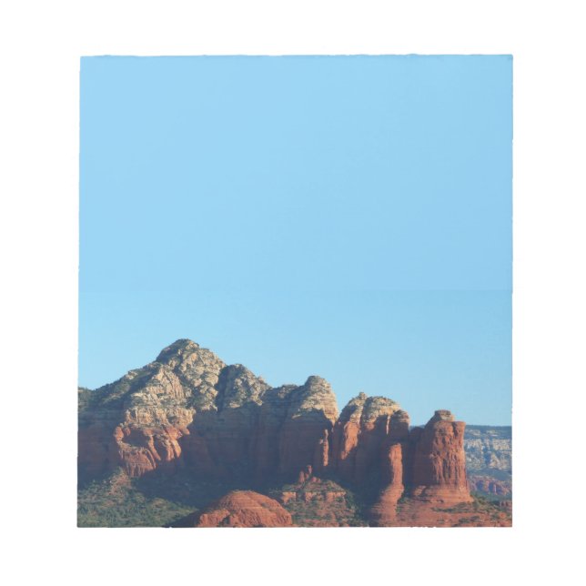 Coffee Pot Rock I in Sedona Arizona Notepad (Front)