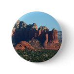 Coffee Pot Rock I in Sedona Arizona Pinback Button